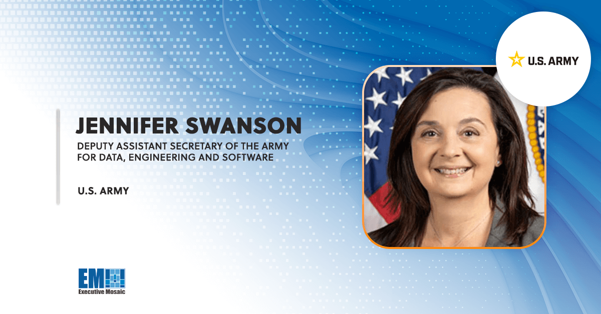 Army Makes Public 1st Iteration of Its Unified Data Reference Architecture; Jennifer Swanson Quoted